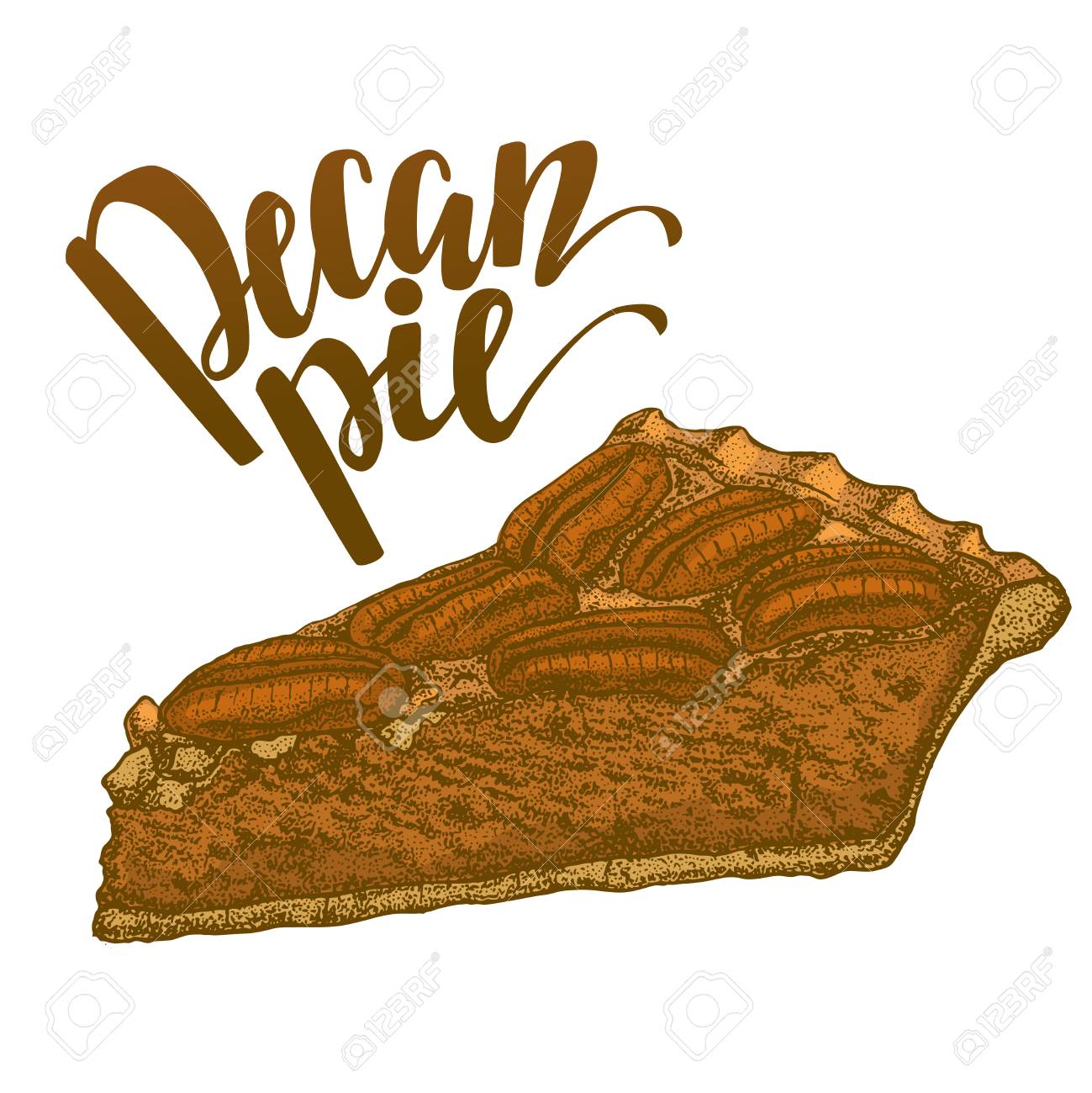 1299x1300 Drawn Pie Vector