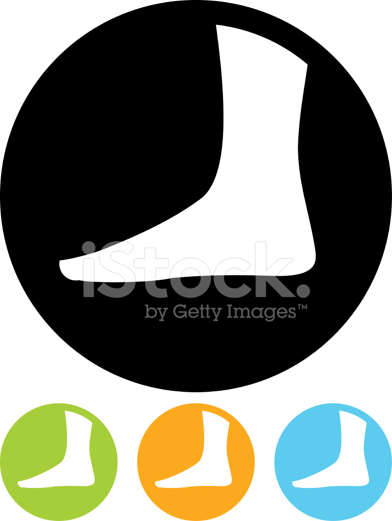 770x1024 Icono De Pie Vector Stock Vector