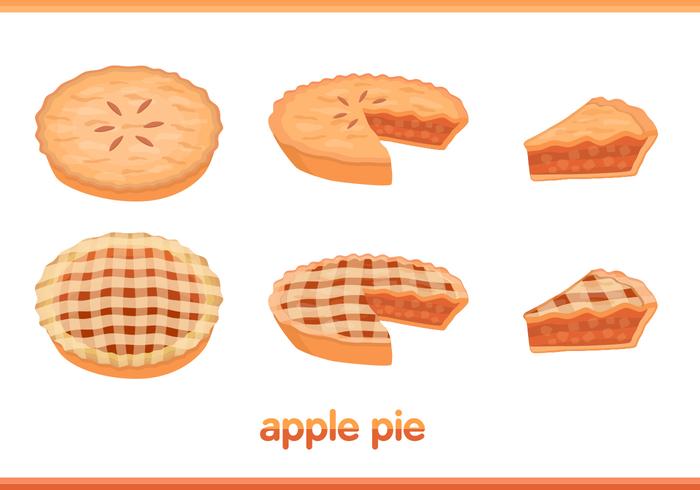 700x490 Apple Pie Vectors