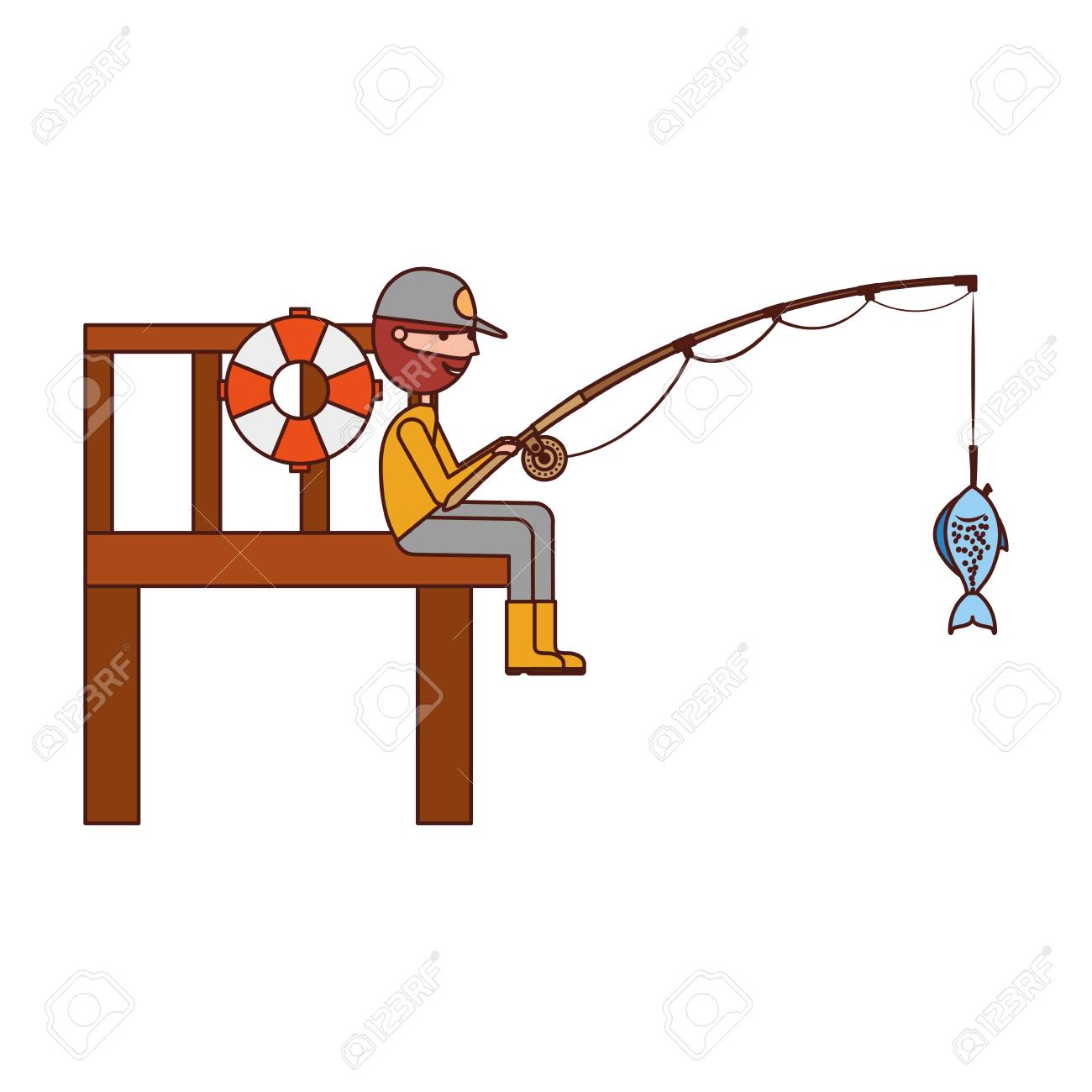 1300x1300 Pier Clipart Vector