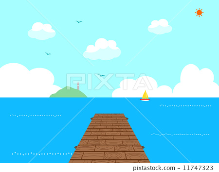 450x354 Pier, Vector, Vectors