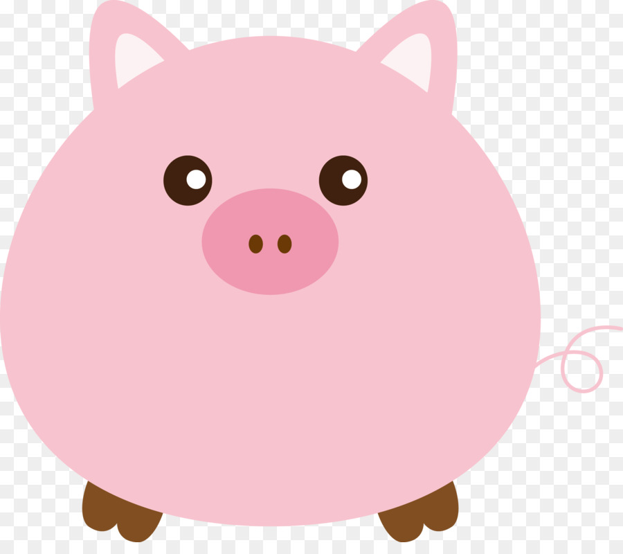 900x800 Domestic Pig Clip Art