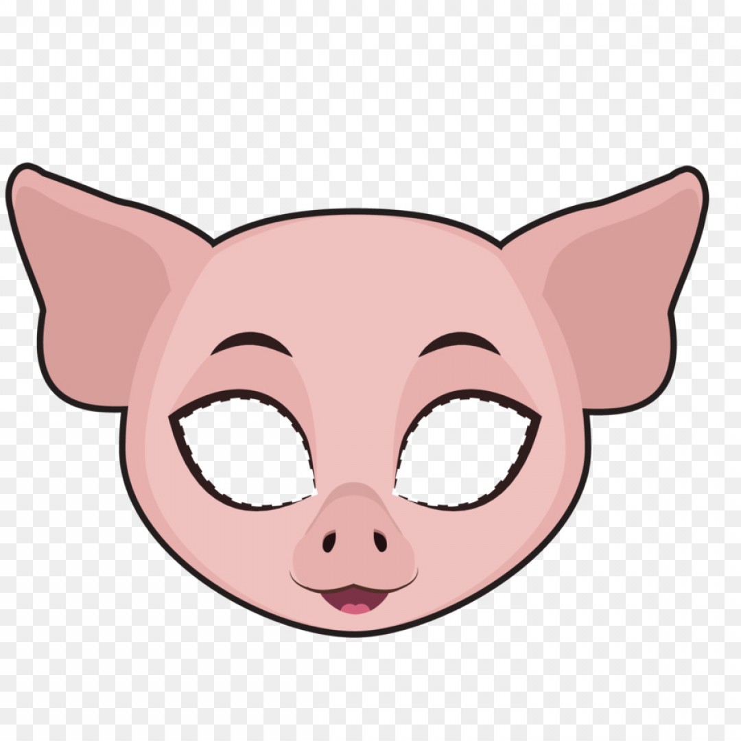 1080x1080 Pig Vector Art Geekchicpro