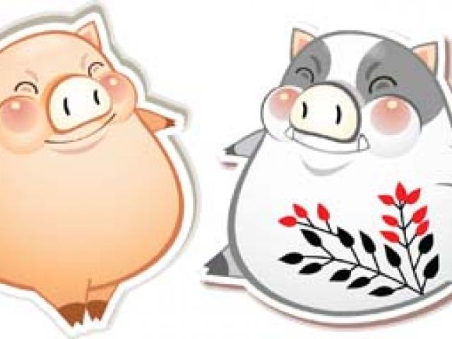 640x480 Pig Vector Free 9