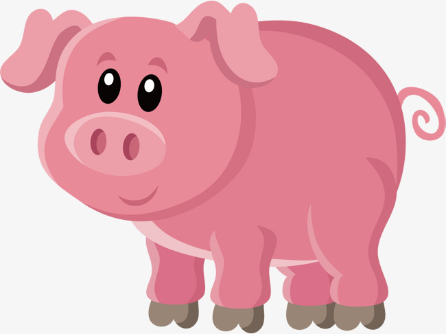 650x486 Pink Pig Vector, Pig Clipart, Hand, Pet Png And Vector For Free