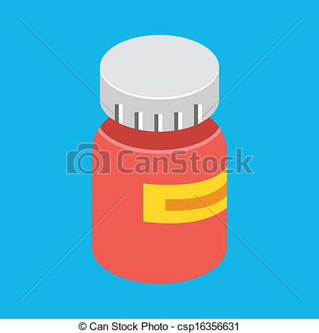 450x470 Vector Medical Pill Bottle Icon Vectors