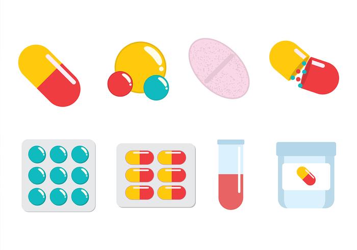 700x490 Pill Box Vector
