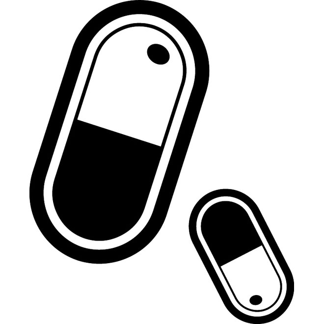 660x660 Pills Vector Graphics