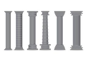 286x200 Roman Pillar Free Vector Art