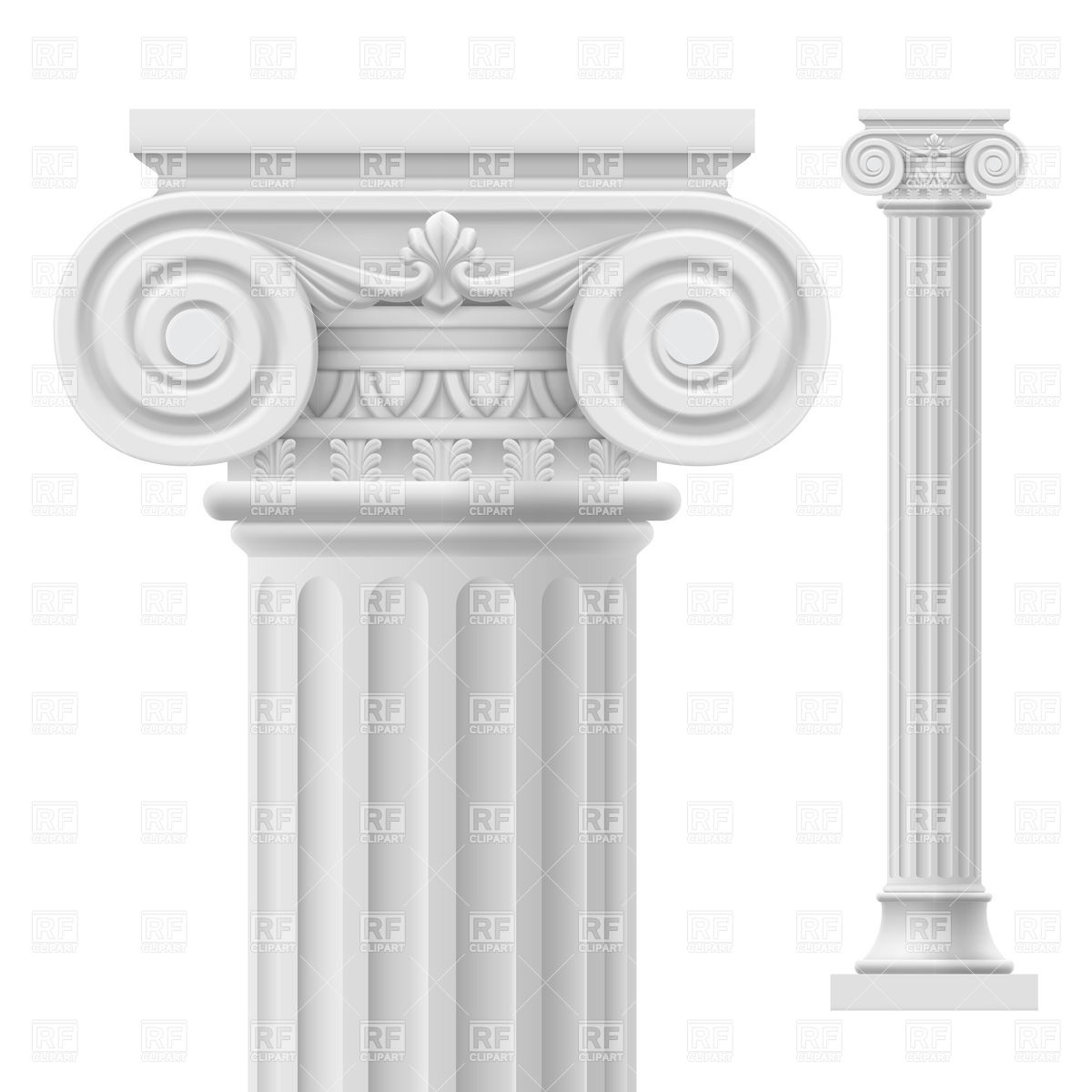 1200x1200 Roman Column Vector Image Vector Artwork Of Architecture