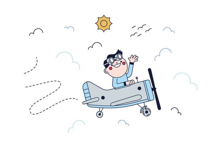 700x490 Free Pilot Vector