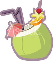 173x200 Pina Colada Stock Vectors