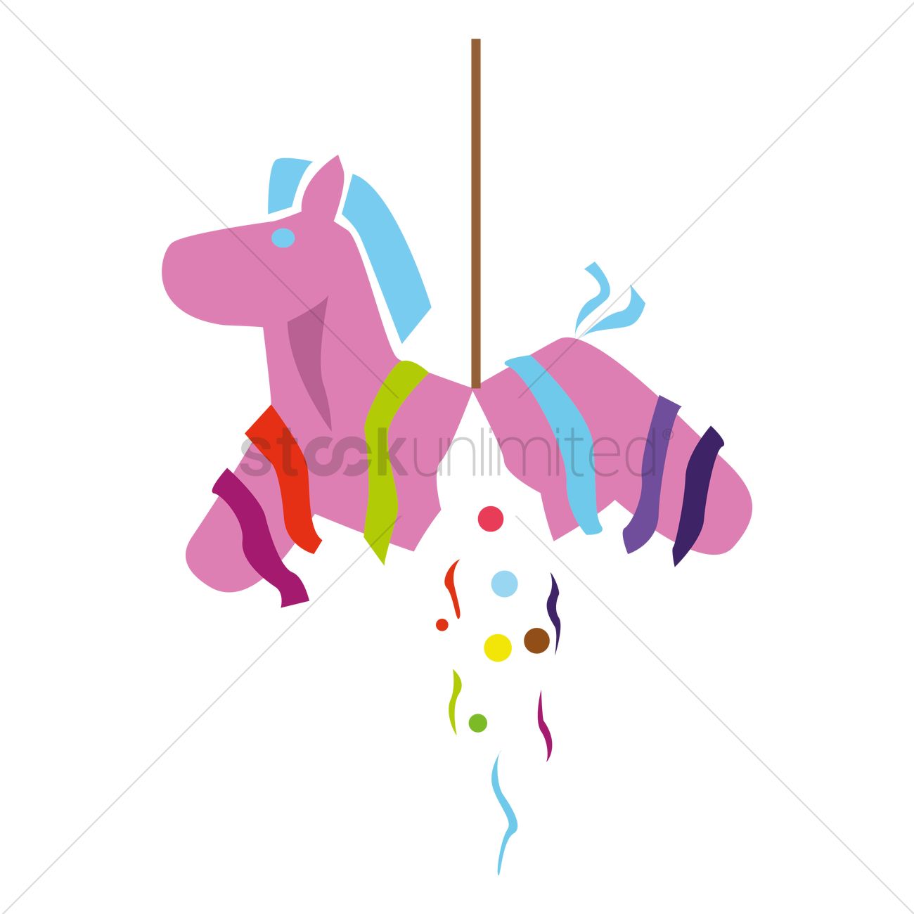 1300x1300 Pinata Vector Image