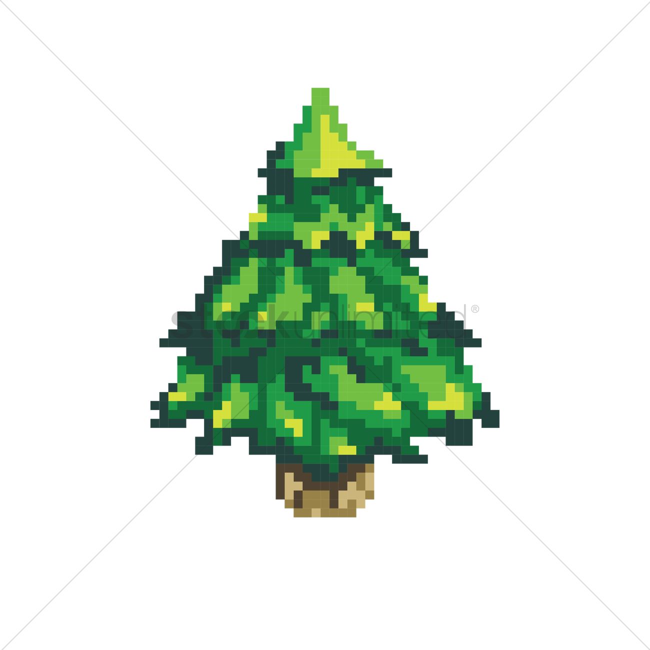 1300x1300 Pine Tree Vector Image