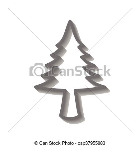 450x470 Vector Of Pine Tree.