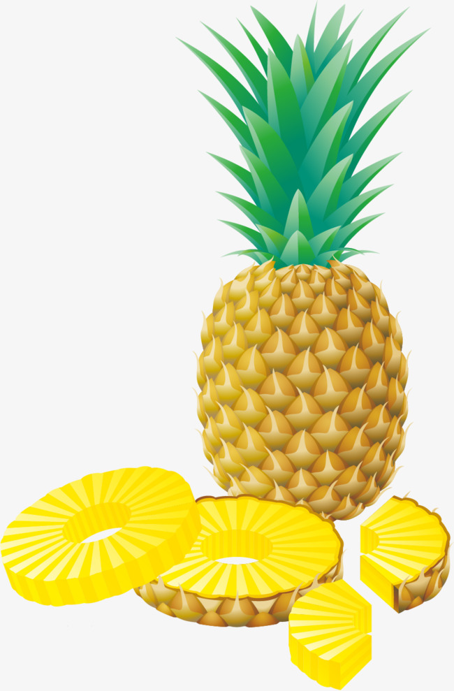 650x989 Pineapple Vector Material Png, Food, Food, Vector Material Png And
