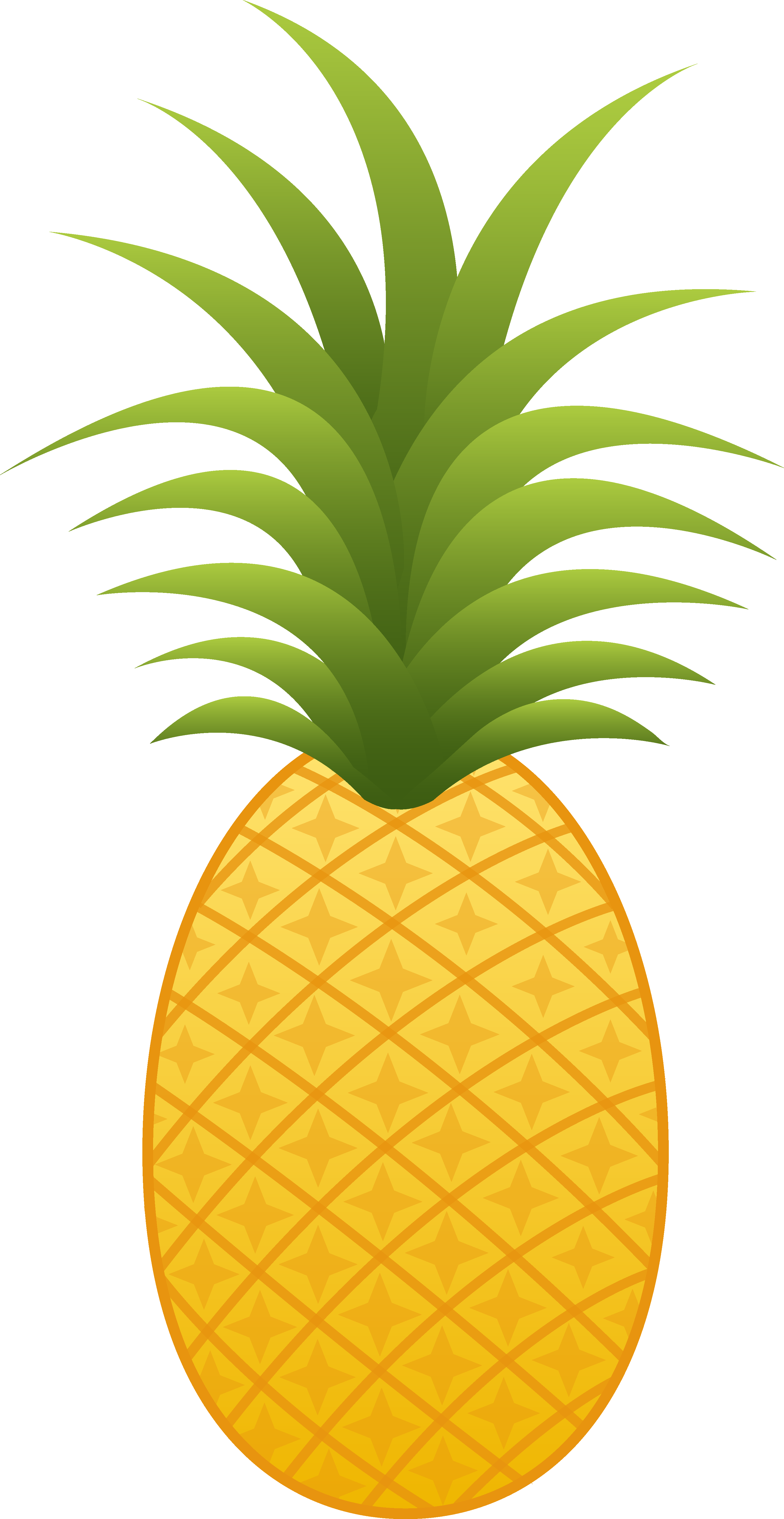 3062x5931 Collection Of Free Pineapple Vector Pixelated. Download On Ubisafe