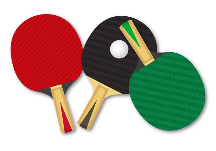 700x490 Free Rackets For Table Tennis Vector