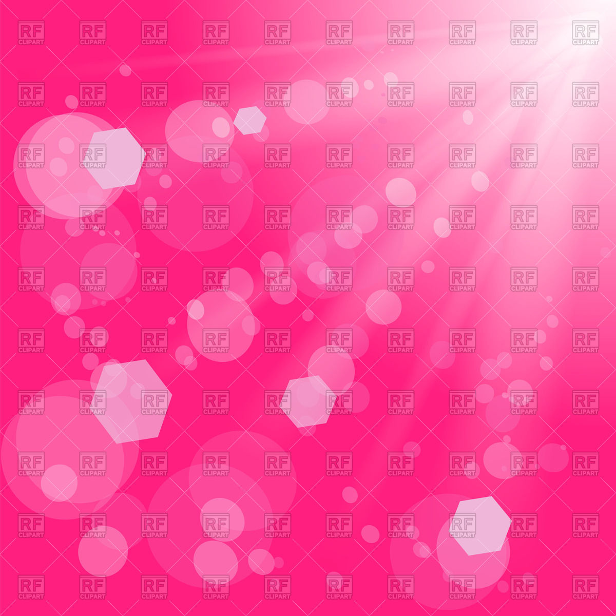 1200x1200 Pink Background With Sun Rays Vector Image Vector Artwork Of