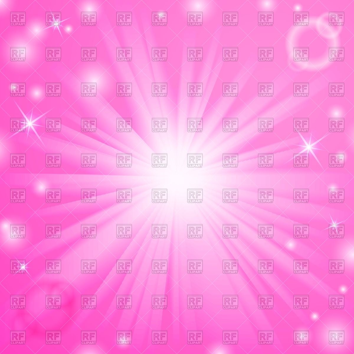 1200x1200 White Burst With Sparkles And Rays On Pink Background Vector Image