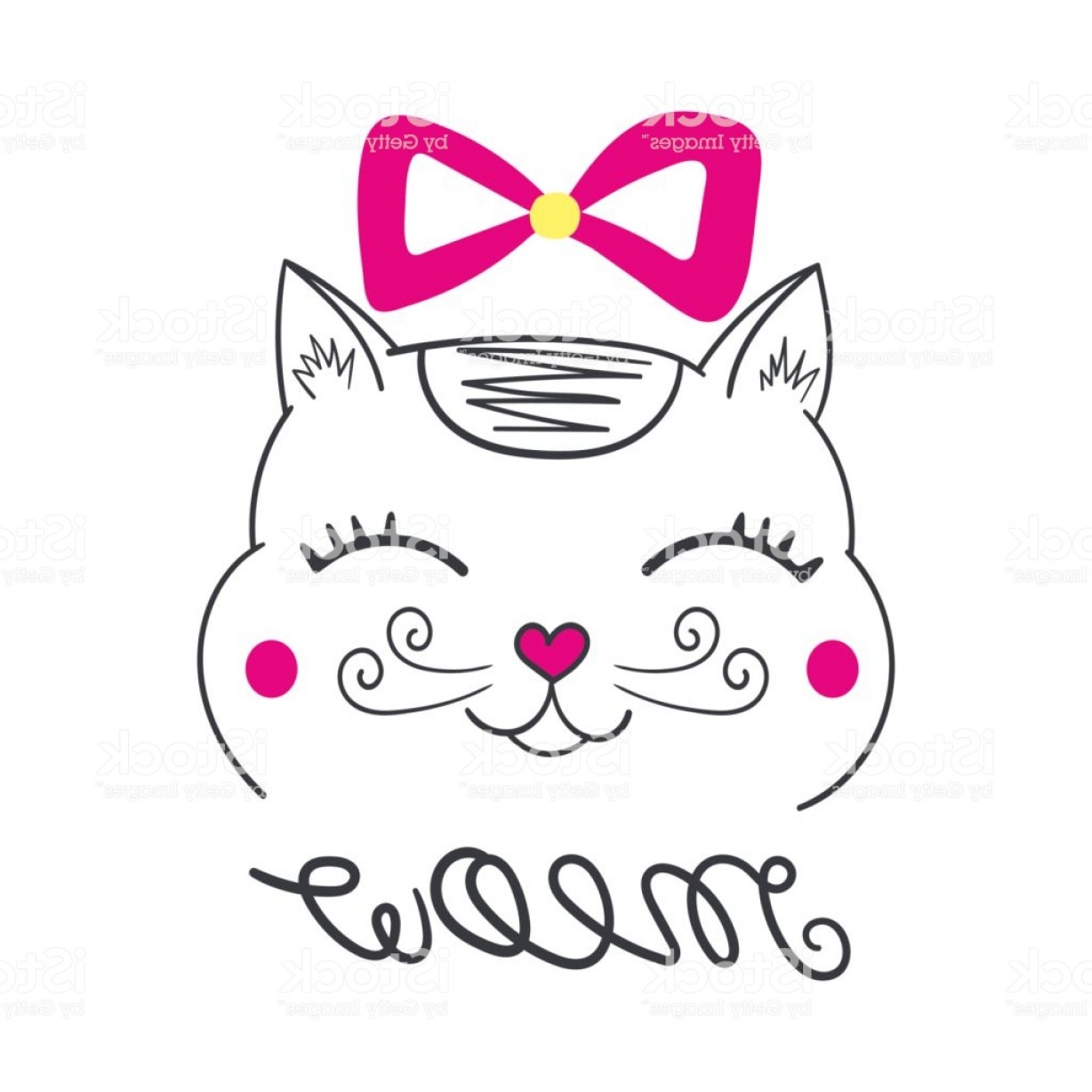 1228x1228 Pink Bow Vector Sohadacouri