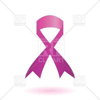 400x400 Breast Cancer Awareness Pink Ribbon Vector Image Vector Artwork