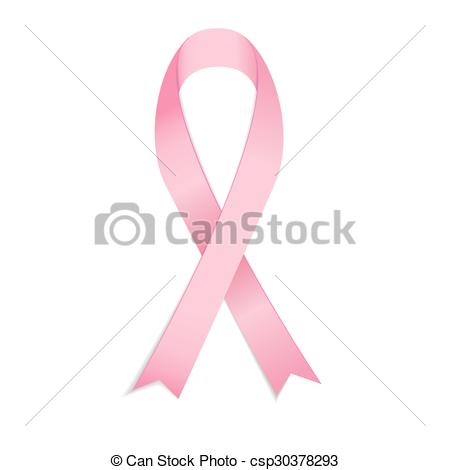 450x470 Breast Cancer Awareness Pink Ribbon Vector Illustration... Eps