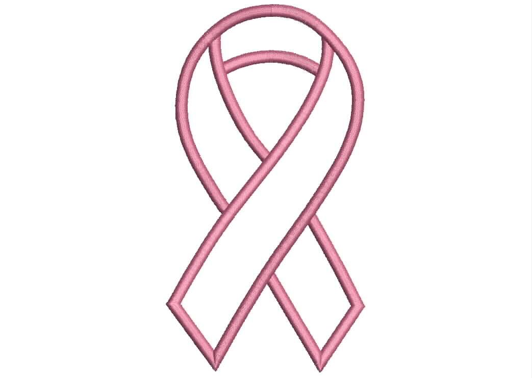1043x741 Pink Awareness Ribbon Clip Art