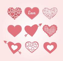 208x200 Pink Heart Free Vector Art