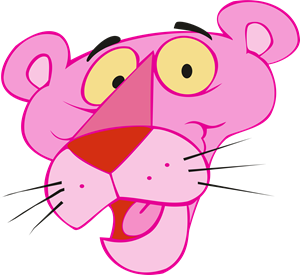 300x275 Pink Panther Face Logo Vector (.cdr) Free Download