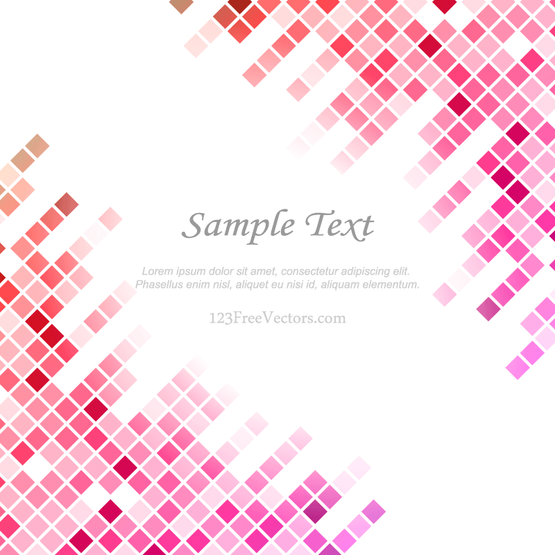 800x800 Pink Tile Background Free Vector 123freevectors