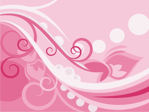 499x375 Pink Vector Floral Pattern Cdr File Created In Coreldraw