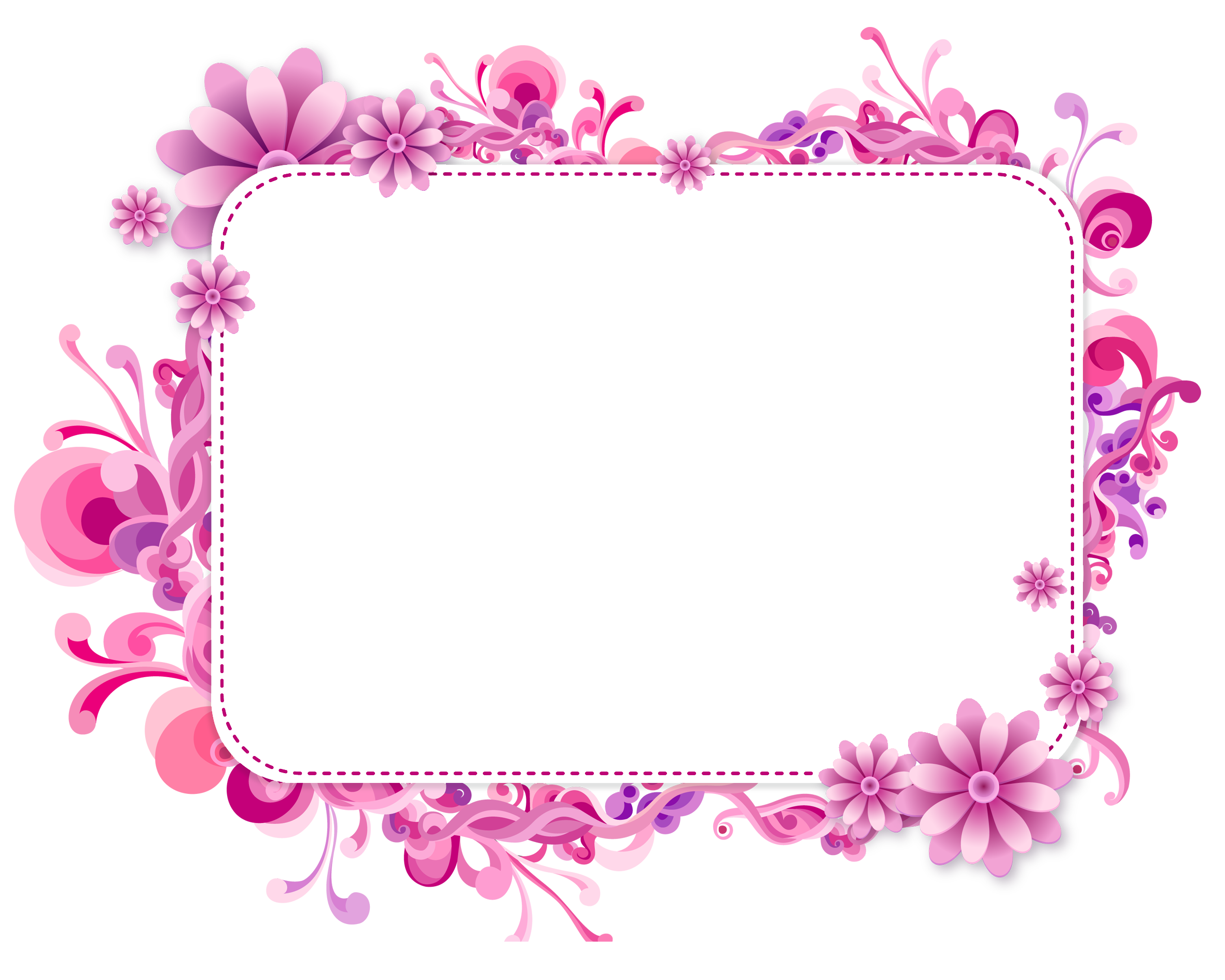 2362x1890 Pink And Purple Vector Frameu200b Gallery Yopriceville