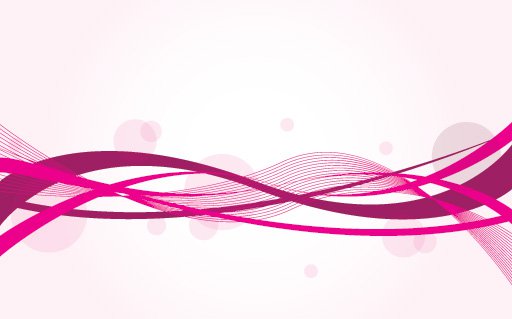 512x319 Pinky Waves Vector Graphic