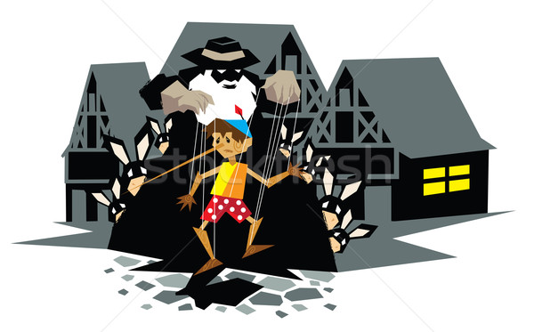 600x373 Pinocchio Vector Illustration Srdjan Vukovic (Penivajz