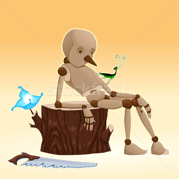 600x600 Pinocchio. Vector Illustration Danilo Sanino (Ddraw) ( 4994960