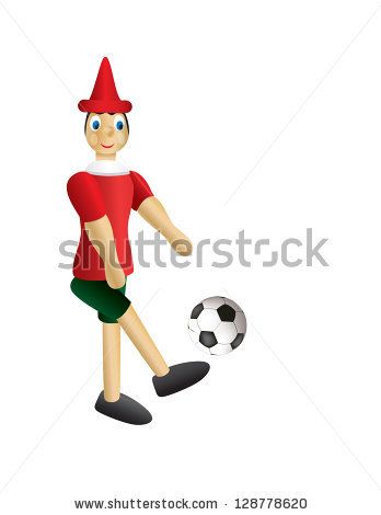 348x470 Puppet Pinocchio Vector On White Background By Enzodebernardo, Via