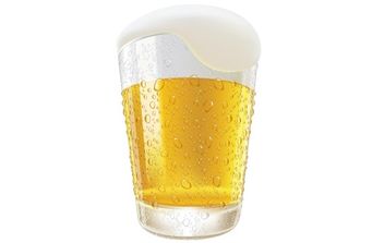 352x223 Watercolor Splash Beer Bottle To National Beer Day Free Vector