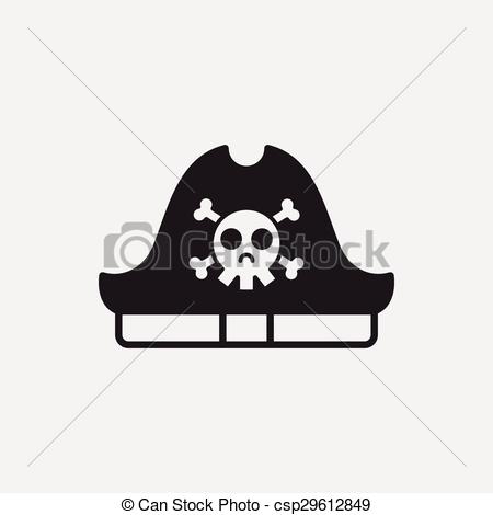 450x470 Pirate Hat Icon Eps Vector