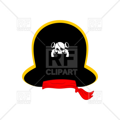 400x400 Pirate Hat Isolated