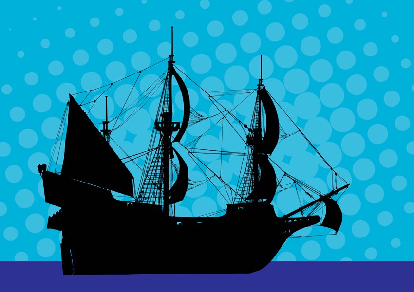 850x600 Pirate Ship Vector Art Amp Graphics