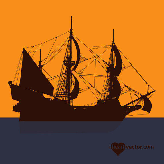570x570 Silhouette Pirate Ship