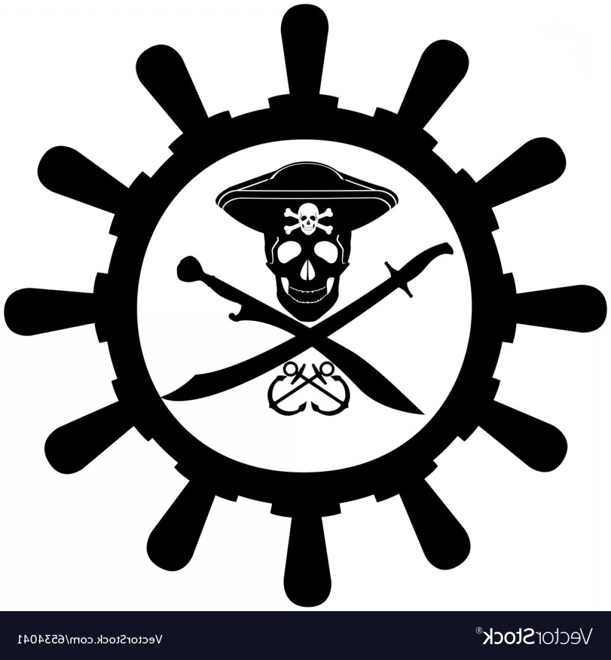 1200x1296 Steering Wheel Of A Pirate Ship Vector Lazttweet