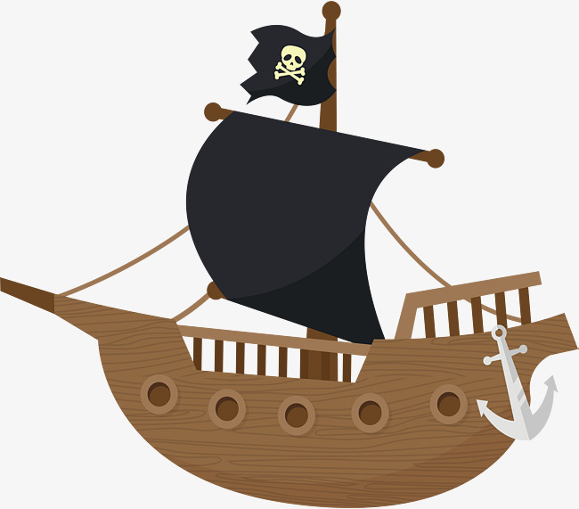 Pirate Ship Vector at GetDrawings | Free download