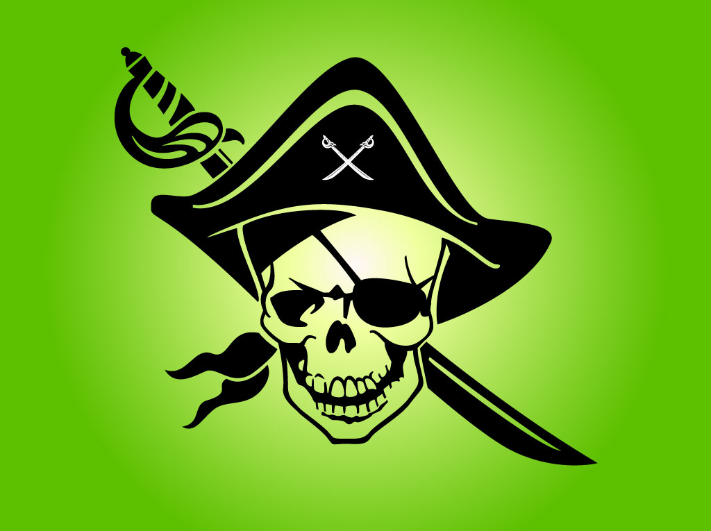 1024x765 Pirate Skull Emblem Vector Art Amp Graphics