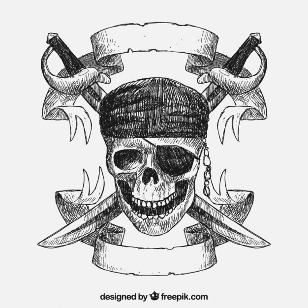 626x626 Pirate Skull Vectors, Photos And Psd Files Free Download