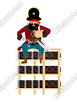 301x400 Mining Farm And Pirate Vector Image Vector Artwork Of People