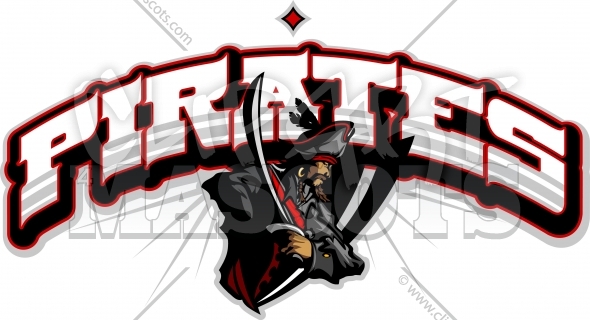 590x320 Pirates Team Logo Graphic Vector Artwork