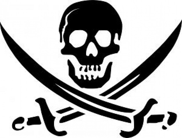 626x475 Skull Pirate Logo Photo Free Download