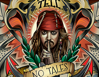 202x158 Pirates Of The Caribbean Vector Commission On Behance